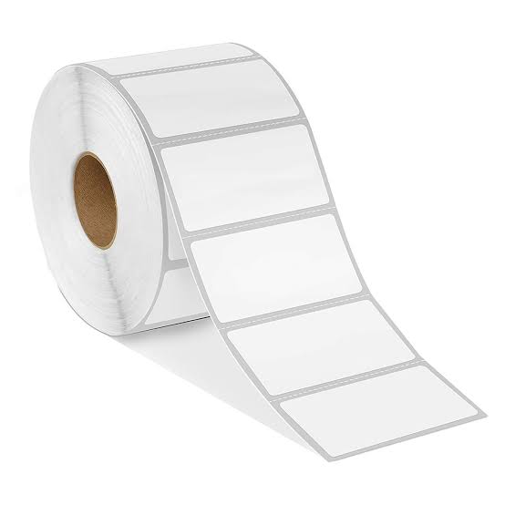 Dispositivo ETIQUETA TERMICA RECUBIERTA 37x77mm, P6H, TROQUELADA +CORTES DE SEGURIDAD 500et