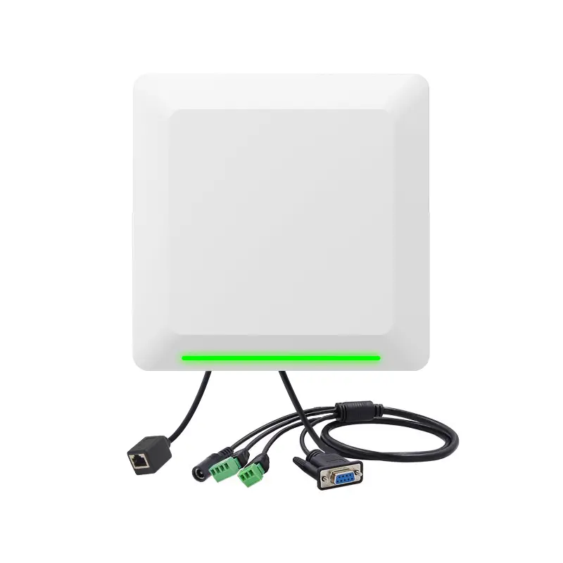 Dispositivo Antena uhf encriptada 9dbi, 8 a 10 metros, rs232, rs485, wiegand
